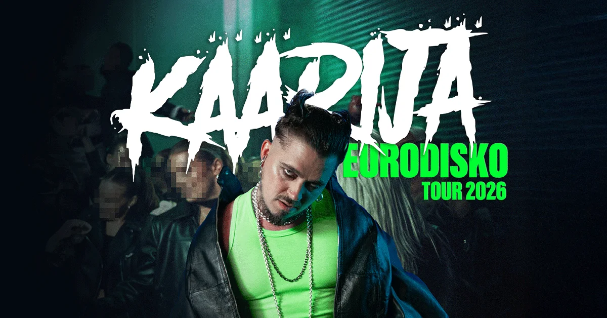 Käärijä - Eurodisko Tour 2026