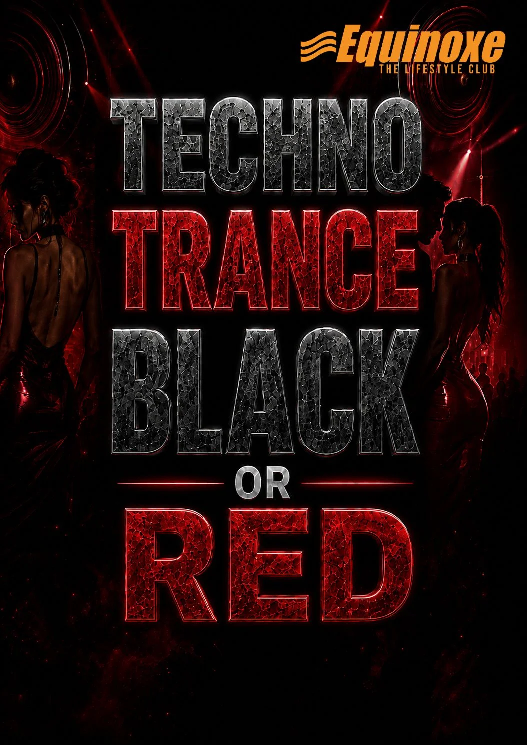 Techno Trance Black or Red