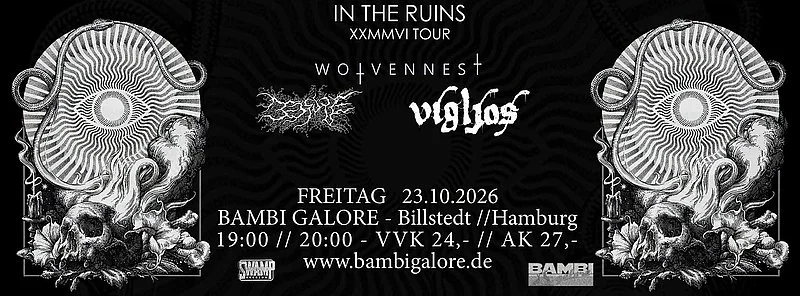 Wolvennest (BE) + Bedsore (IT) + Vígljós (CH)