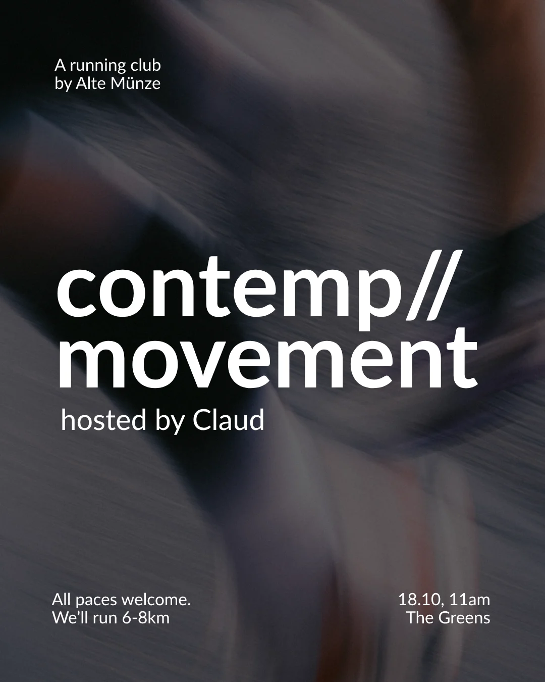 contemp//movement: An Art Run by Alte Münze, hosted by Claud