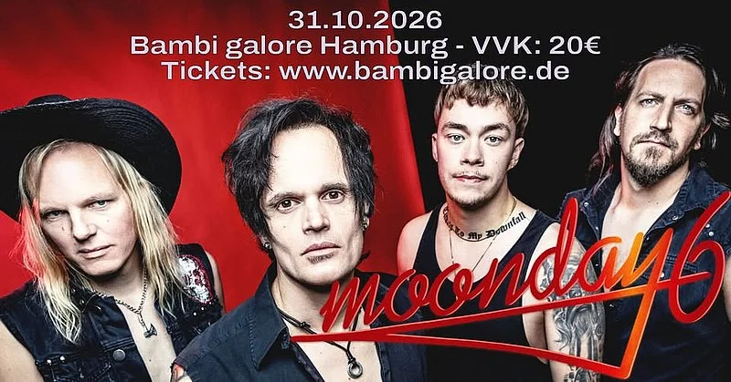 moonday6, Support: TBA