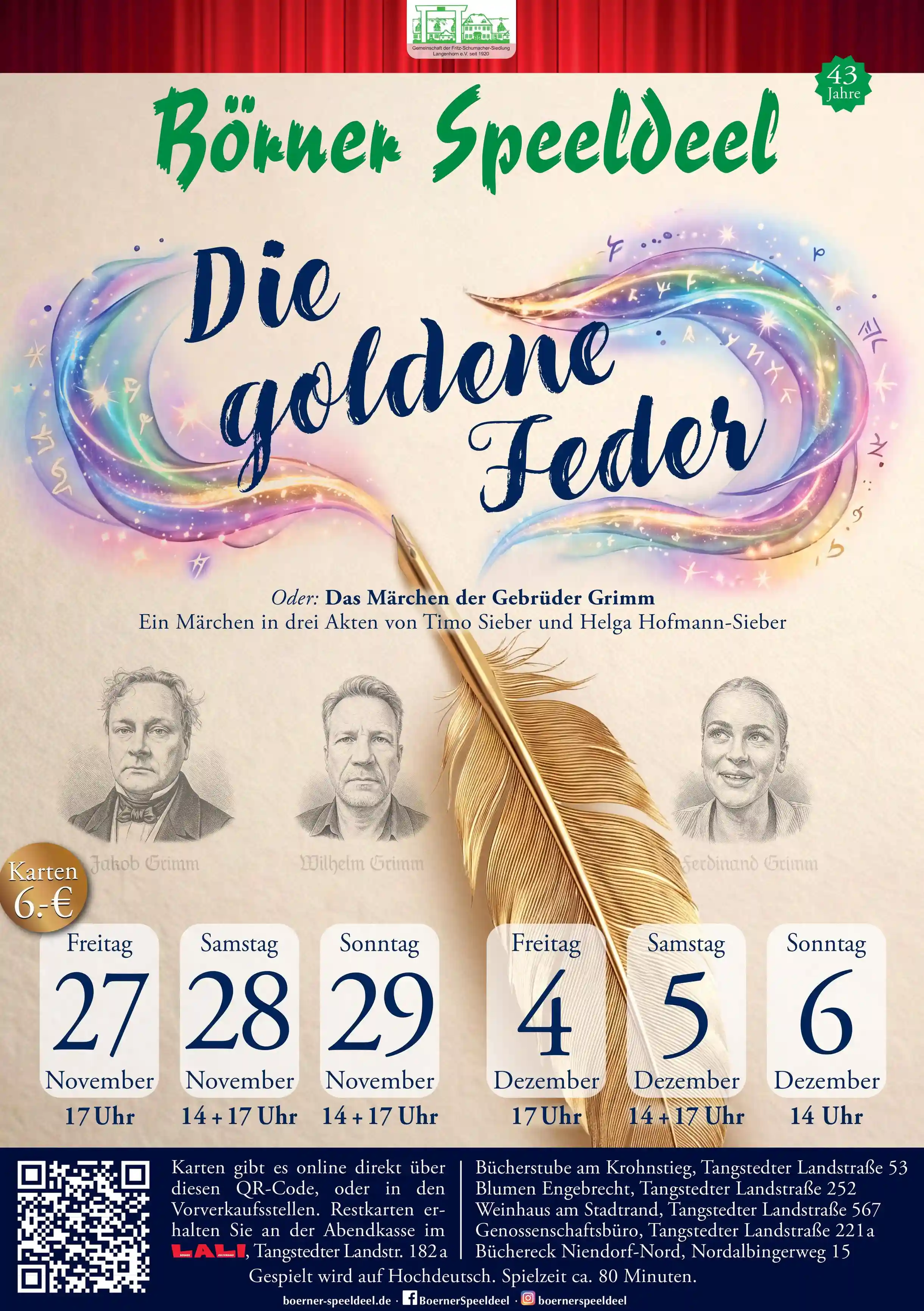 " Die goldene Feder" Börner Speeldeel