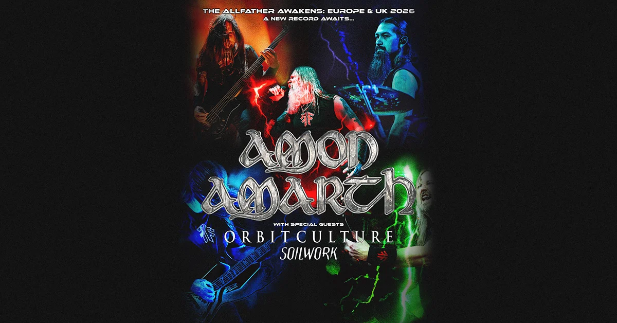 Amon Amarth - The Allfather Awakens - Europe & UK 2026