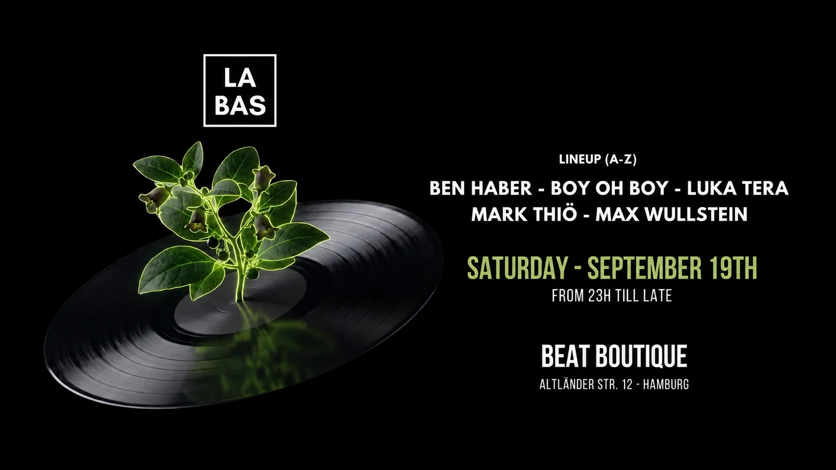 La Bas House Night
