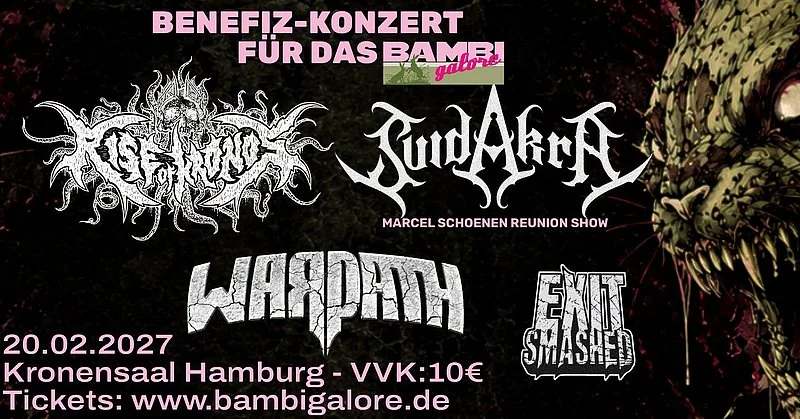 Revolt! Rise of Kronos, Suidakra, Warpath, Exit Smashed