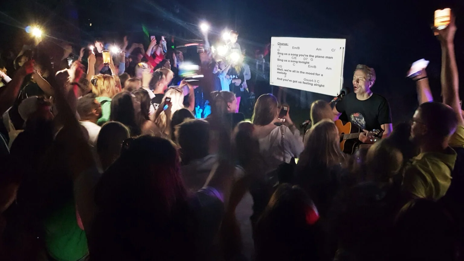 Lagerfeuerklassiker Singen