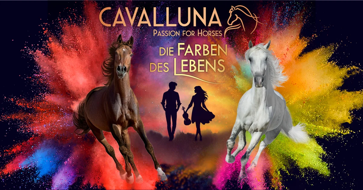 Premium Ticket - CAVALLUNA - Die Farben des Lebens
