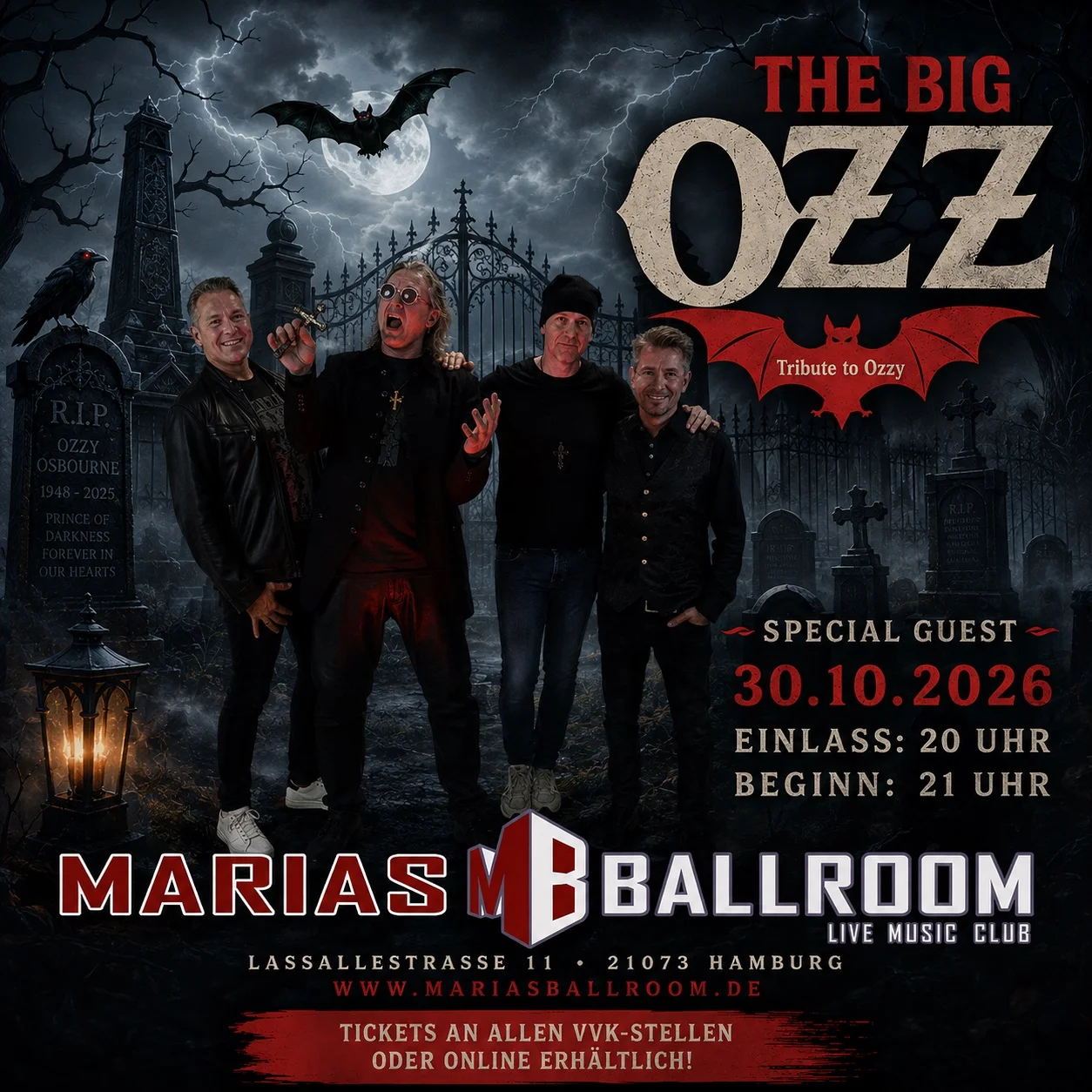 The Big Ozz - Tribute to Ozzy Osbourne // Plus Special Guest