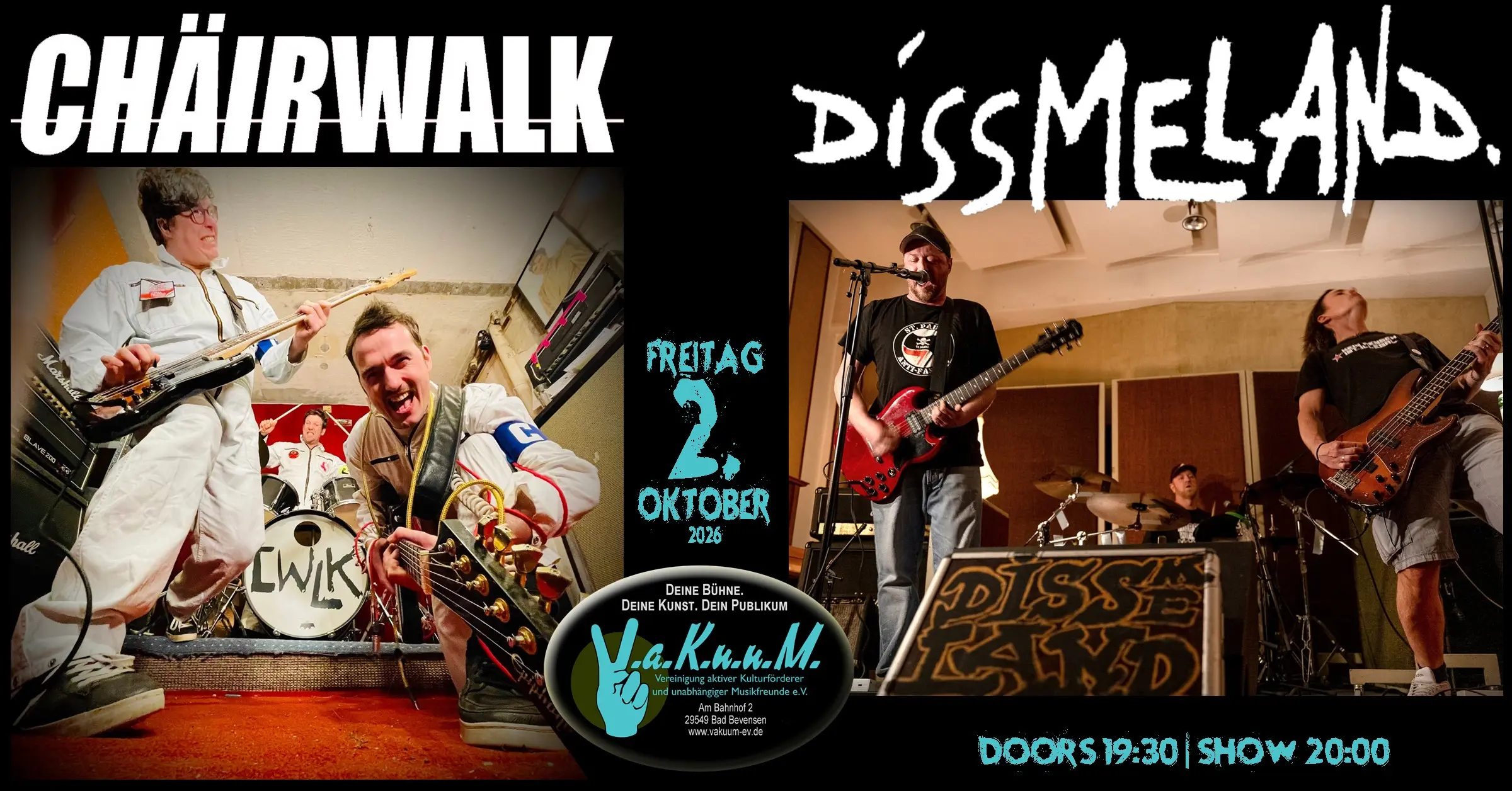 CHÄIRWALK und DISSMELAND