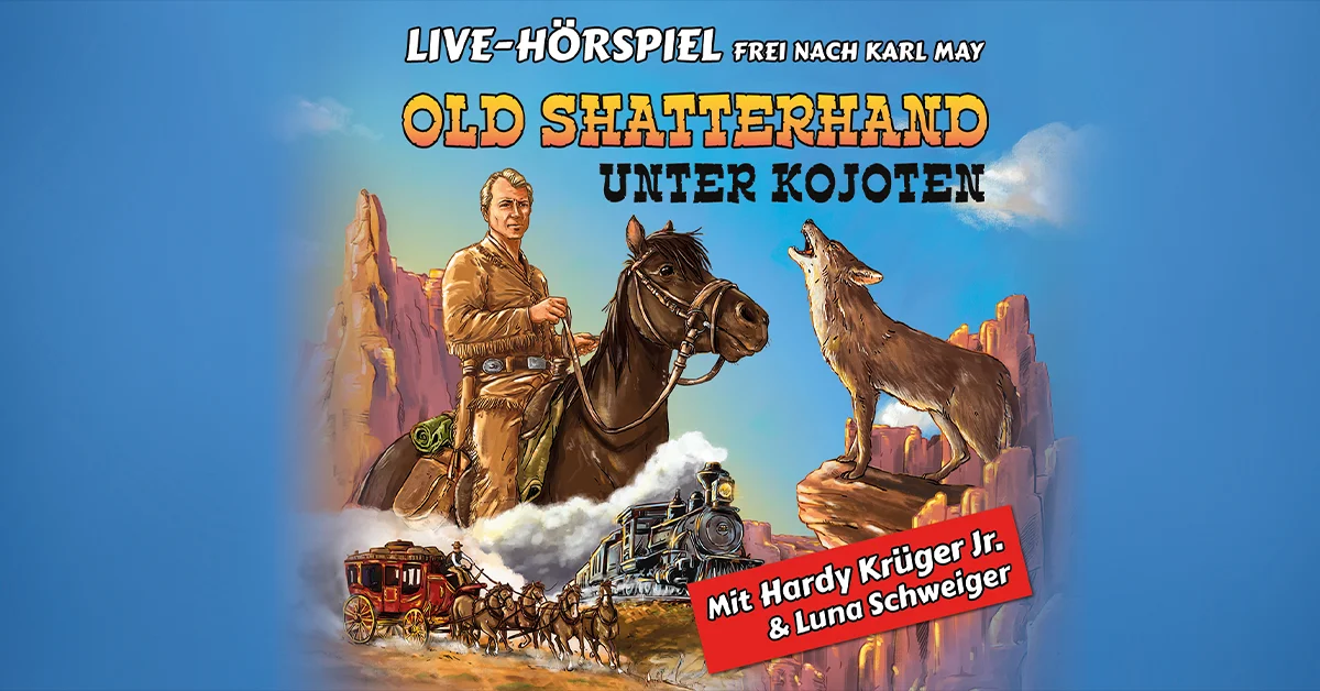 Old Shatterhand unter Kojoten mit Hardy Krüger Jr., Luna Schweiger & Volker Zack