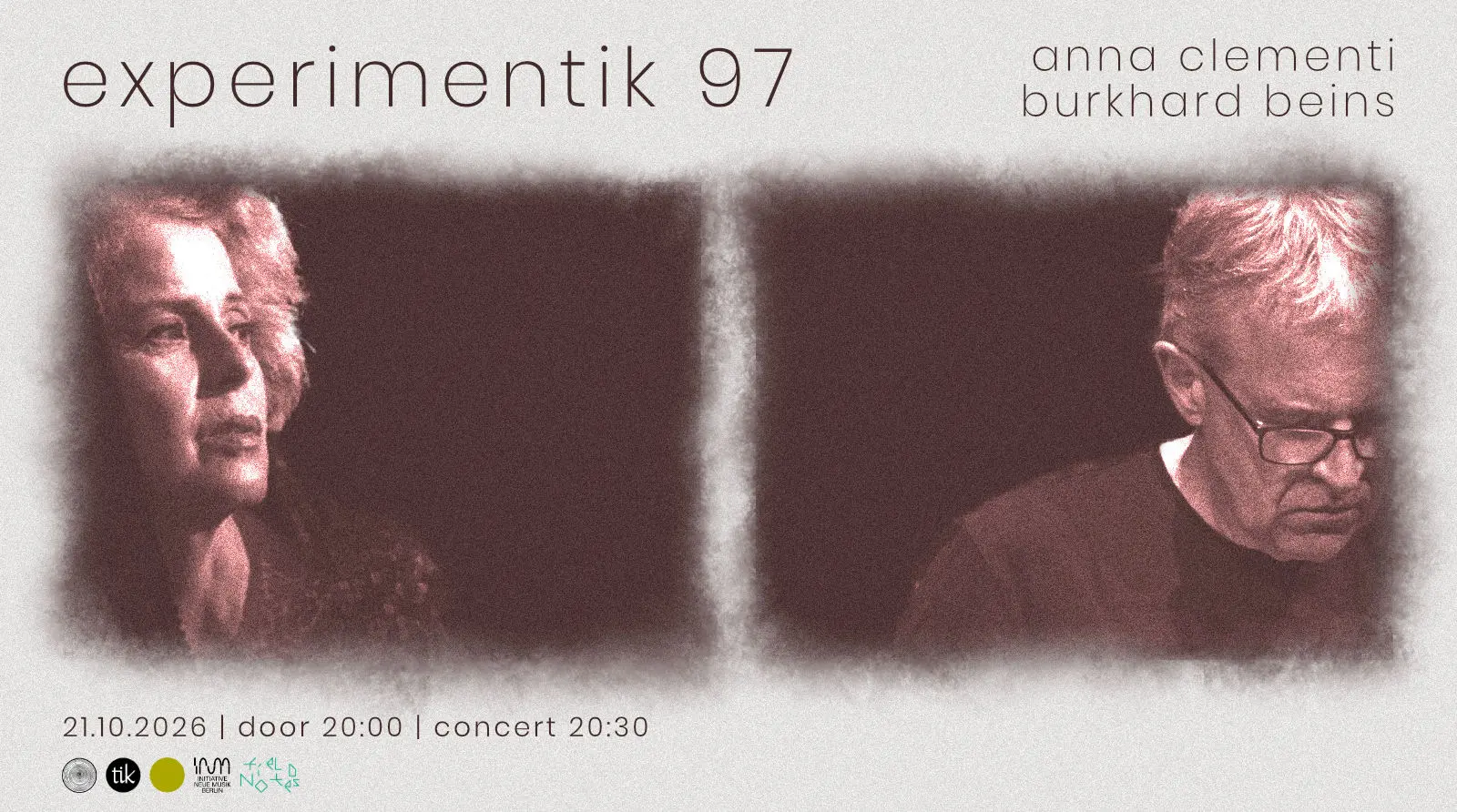 Experimentik #97 / Anna Clementi / Burkhard Beins