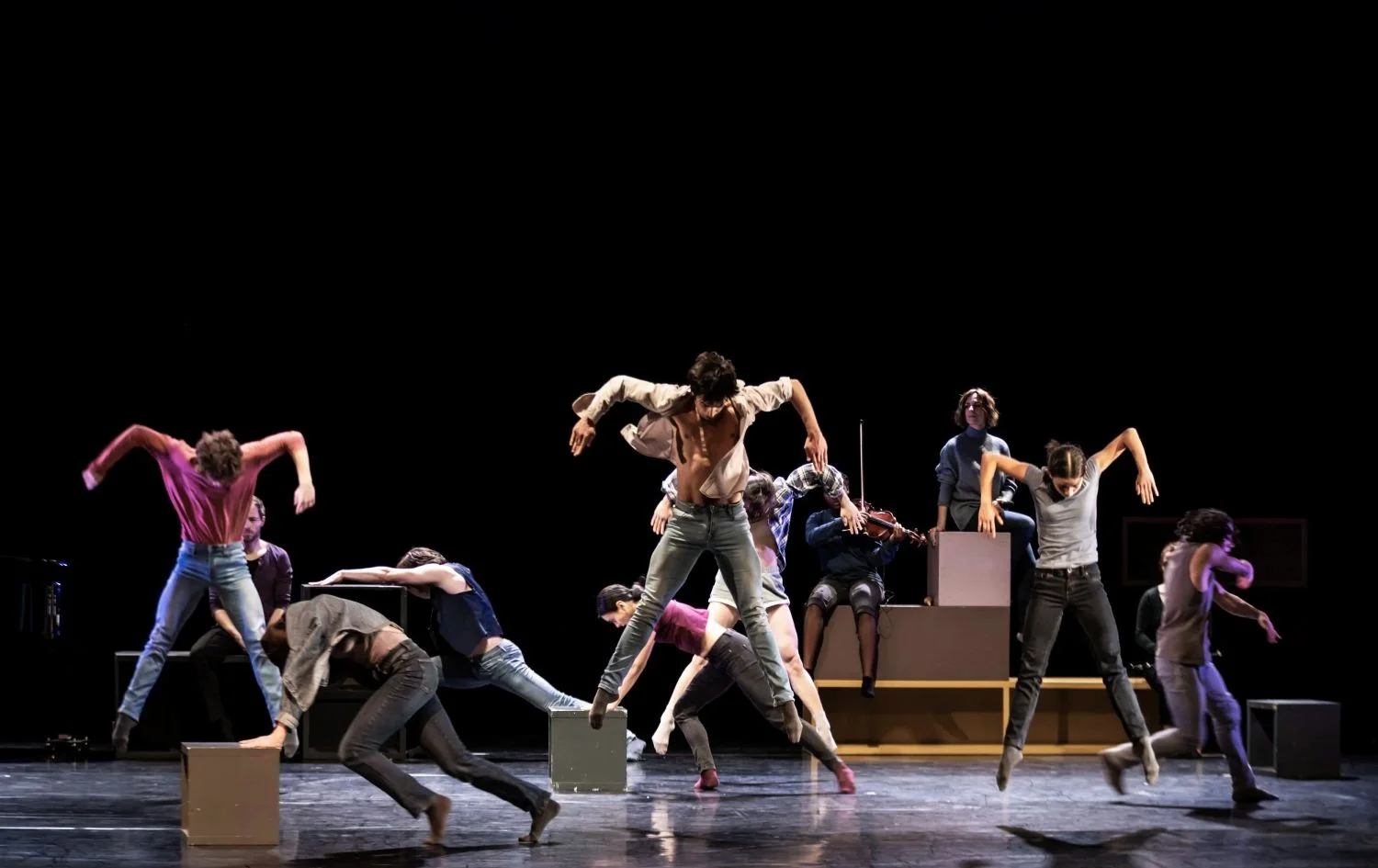 Einblick in die Arbeit des Bundesjugendballett