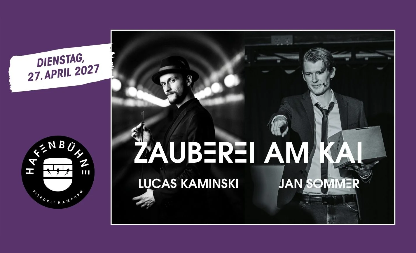 Zaubershow "Zauberei am Kai" - Jan Sommer & Lucas Kaminski