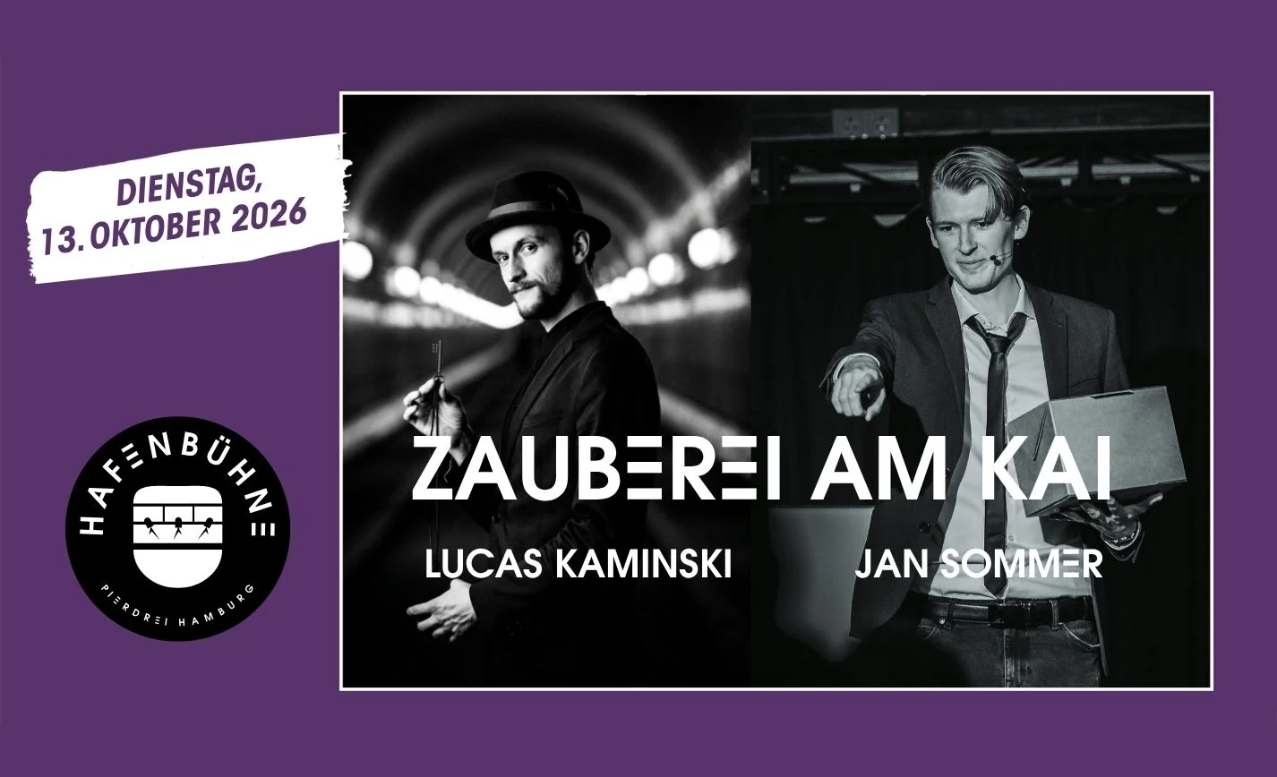 Zaubershow "Zauberei am Kai" - Jan Sommer & Lucas Kaminski